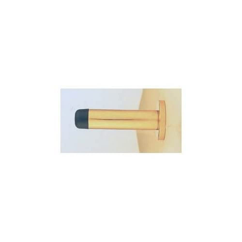 Carlisle Brass AA23 Wall Mounted Cylinder Doorstop with Rose, 76mm