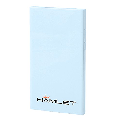 Hamlet iDualSim Mini Bluetooth Dual Sim Adapter and Remote Control Camera Shutter- MoreCardpro for iPhone (Blue)