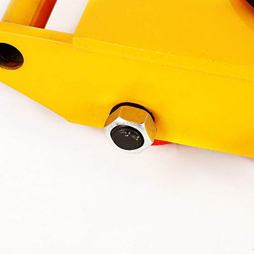 8T 17600lb Industrial Machine Dolly Skate Roller Machinery Mover 360° Rotation Cap - Thumbnail 6