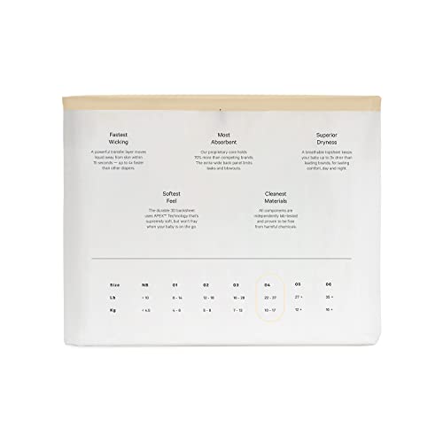 Coterie Size 4 Diapers, 25 CT Pricepulse