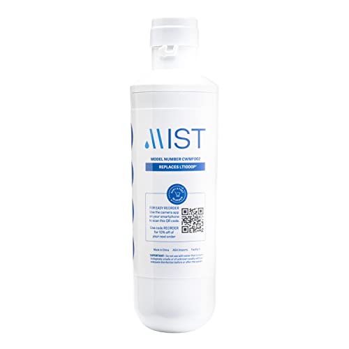 Mist LT1000P Water Filter Replacement, Compatible with LG Models