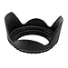 PLR Optics 55MM Lens Hood For The Sony Alpha DSLR SLT-A33, A35, A37, A55, A57, A65, A77, A77 II, A99, A100, A200, A230, A290, A300, A330, A350, A380, A390, A450, A500, A560, A550, A700, A850, A900 & Minolta Maxxum Digital SLR Cameras Which Have Any Of These (18-70mm, 18-55mm, 75-300mm, 55-200mm, 35mm f/1.8, 85mm f/2.8, 50mm, 100mm) Sony Lenses