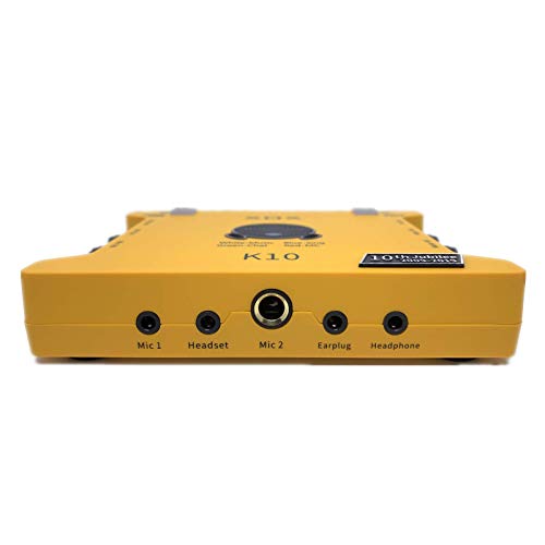 XOX Yellow K10 10th Jubilee USB XMDI Sound Card Builtin DSP Online