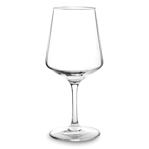 Lacor 63144 Set of 6 Red Wine Glasses, BPA Tritan, 500 ml