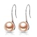 925 Sterling Silver Earrings Swarovski Crystal (Pearl)