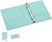 Martha Stewart Home Office with Avery Blue Shagreen Smooth Finish Small-format Binder, 1