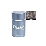 XFusion Keratin Hair Fibers Regular, Gray .42 ounces