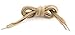 OrthoStep Flat Athletic Tan 36 inch Shoelaces 2 Pair Pack