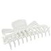 Large Claw Clip Ponytail Hair Holder (White)