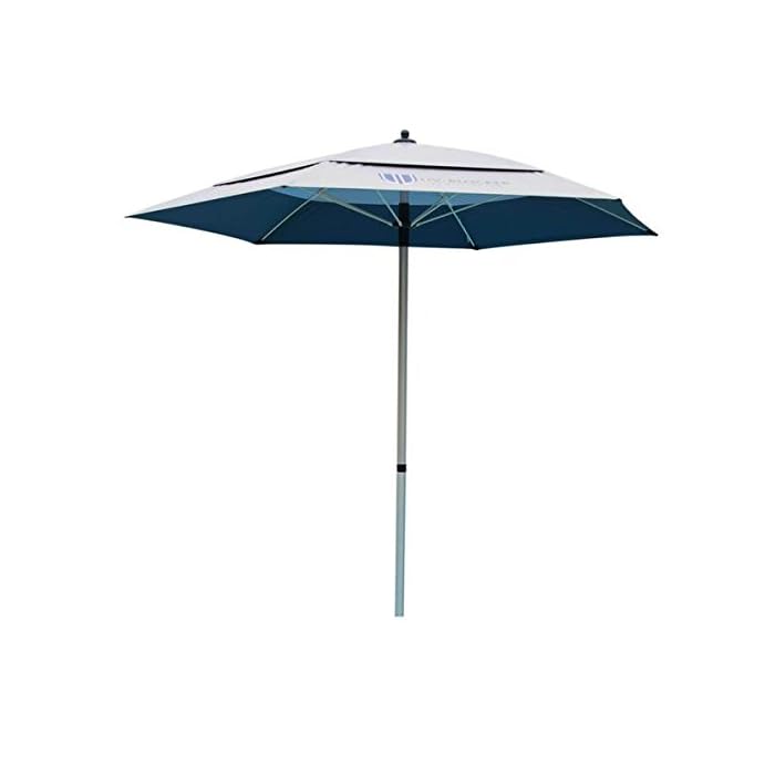 7.5 Foot Heavy Duty Beach Umbrella UPF 55+ UV Protection Umbrella