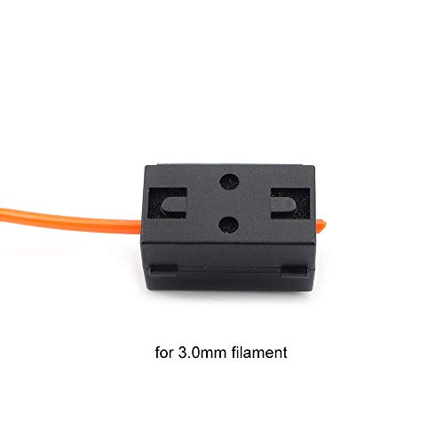 FYSETC 3D Printer 1.75 Filament Filters, Cleaner Blocks Flame Resistant Rubber Foam, Wiped Off Debris for PLA ABS PETG or Other Printing Filaments, 3Pcs Black