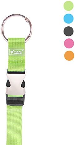 Travel Attaching Carry Clip Add a Bag Luggage Straps Suitcase Baggage Belt Hand Bag Clip (Green)