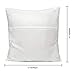 NKTM Pillow Protector, Easter Decorations Cotton Proof Pillow Protector Throw Cotton Pillow Protector Throw Pillow Protector 18x18 Pillow Protector Cotton Proof Pillow Protector Set of 2 White