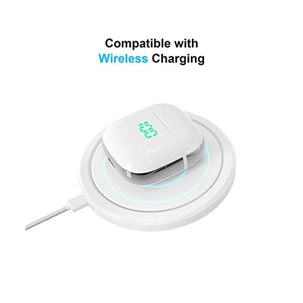 Wireless Headphones,Bluetooth 5.0 Earphones with IPX5 Waterpro of 30-Hours Playtime & True Wireless Earbuds with Touch…