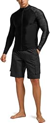 TSLA Men's Long Sleeve Zip Rash