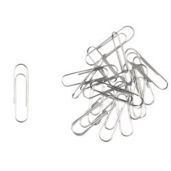 Paperclips Large Plain 30mm - Box of 1000