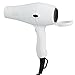VAV 1875W Long Lasting DC Motor Lightweight Design Negative Ions Hair Blow Dryer 2 Speed And 3 Heat Settings Cool Shot With Concentrator Nozzle US Plug(White)