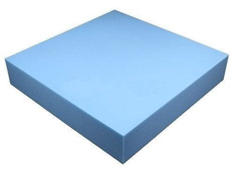 Schaumstoffplatte 50x50cm Schaumstoff Kissen Schaumstoffpolster - extra formstabil - 10cm dick