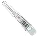 Oral Thermometer by Vive Precision - Underarm, Rectal & Axillary Fever Medical Thermometer - Accurate, Waterproof, Easy Read Display - Electronic Fever Temperature Monitor for Babies and Adults