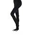 Compression Pantyhose 20-30 mmHg for Women & Men, Helps Relieve Symptoms of Mild Varicose Veins, Firm Support Gradient Compression 1 Pair.(Open Black-L)
