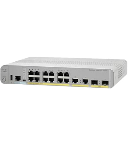 Amazon.com: Cisco 3560CX-8PC-S Layer 3 Switch WS-C3560CX-8PC