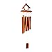 Moolon Handmade Bamboo Wind Chimes Lucky Wind Chime Hanging Decor Wind bell Indoor Outdoor