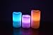 Tsutsuji Fragrance Spectrum Candles - Beautiful 3 Piece Remote Multi Mode Color Changing Vanilla Scented Real Wax Led Candles. Create a New Level of Relaxation with These Flameless Candles Now.