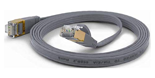 wantecWire 7074 Extra Thin Patch Cable Grey