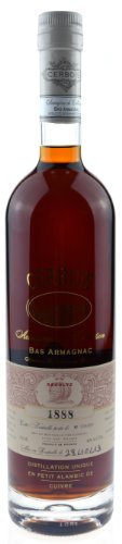 Rarität: Armagnac Cerbois 0,7l Jahrgang 1888 inkl. Holzkiste und Zertifikat – Bild 8
