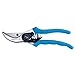 BUTTERFLY LOVE Professional Bypass Pruning Shears, Manual Hand Pruner, Garden Clippers, Tree Trimmers Secateurs (Blue-8 Inches)