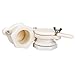 Vktech 2pcs Nylon Honey Gate Valve Honey Extractor Honey Tap