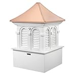 Good Directions Smithsonian Alexandria Vinyl Cupola with Copper Roof, 36" x 53"