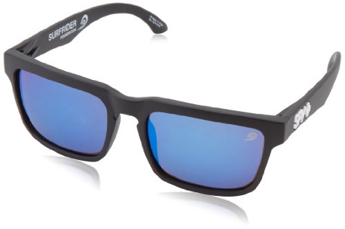 Spy Optic Helm Spy + Surfrider Flat Sunglasses (Black)