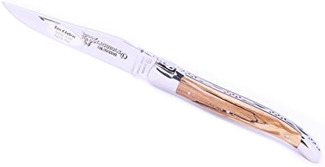 Laguiole en Aubrac Pocket knife, Aubrac Wood handle, Sandvik steel L0212WAI