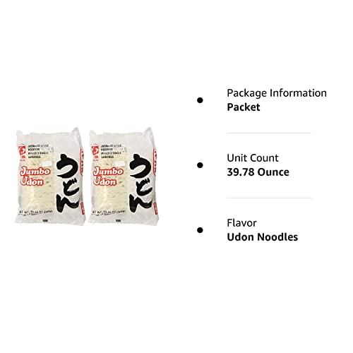 Myojo Jumbo Udon Noodles, No Soup, 19.89 Ounce (Pack of 2) Pricepulse