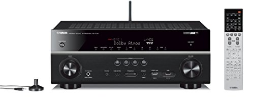 Yamaha RX-V781BL Receiver (Black), Works with Alexa