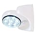 WattEDGE LED Motion Sensor Outdoor Light, Wireless Wall Porch Lamp, Battery Powered Stick Up Auto On/Off Security Night Light, Full Rotation and Swivel