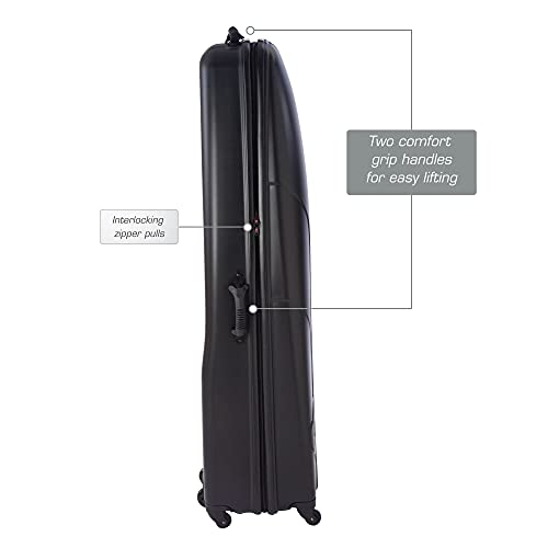 Samsonite Hard Case Golf Travel Bag With Wheels And Internal