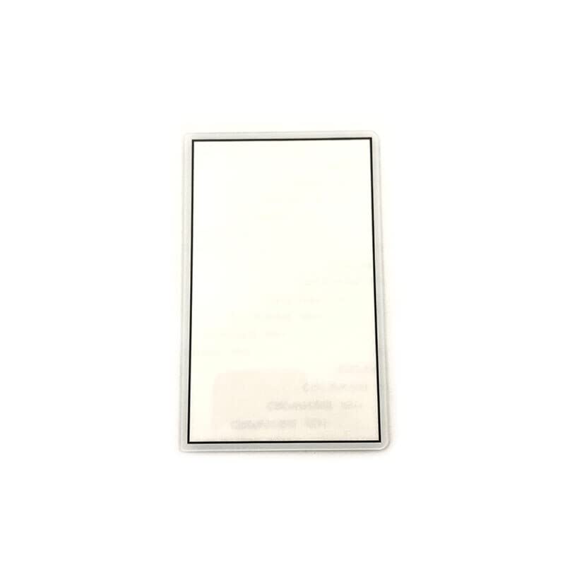 for 3DS XL/New 3DS XL Top Mirror Glass Faceplate for Nintendo 3DS XL/New 3DS XL LCD Screen Repair Parts (White)
