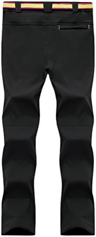Sportself Women's Outdoor Hiking Waterproof Softshell Fleece Lining Snow Pants