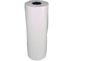 IMPRESO White Freezer Paper 40 lb, 1 Roll/Carton Bleached, 1-Side Polyethylene Coated, Kraft Wrapping Paper – Made in the USA (18" x 1100')