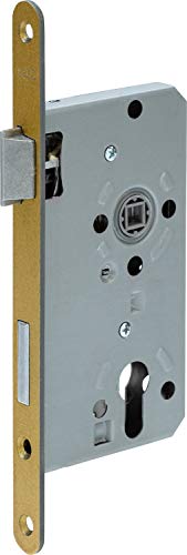 Abus 61698 ES PZ2 R G 55 72 18 - Serratura a innesto, 18 mm, colore: Oro