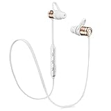 Wireless Bluetooth Earbuds — Sports Earbuds with Microphone HD Stereo Sound — Sweatproof Headphones IPX5 — Magnetic Earbuds for Gym Running — Lightweight Wireless Earphones for Woman Men