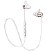 Wireless Bluetooth Earbuds - Lightweight Stereo IPX5 Bluetooth Headphones Slim Magnetic Connection Nano Coating Sports Headset Metallic Housing Built-in Mic