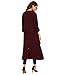 Verdusa Women's Long Sleeve Wrap Trench Coat Belted Lightweight Duster Coat