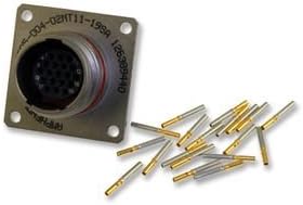 AMPHENOL AEROSPACE 2M805-004-02MT11-19SA CONNECTOR, CIRCULAR, RCPT, 19POS, 11-19, PANEL