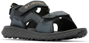 Men's Konos Hiker 3-Strap, Sports and Outdoor Sandals, Graphite/Black, 8