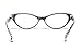 Calabria Emily Womens Cateye Reading Glasses Stylish Trendy Fashion Eyeglasses Cat Eye Single Power Readers Distortion Free