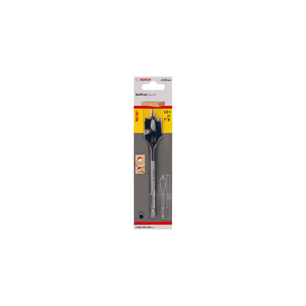 Bosch 2608595493 Hexagon Self Cut Speed Spade Bit