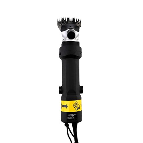 320W Professional Sheep Shears, Electric Shearing Clippers Trimmer Cutter Machine Shaving Fur Wool in Goats, Cattle Other Farm Livestock Pet Grooming Carrying Case (320W-black)